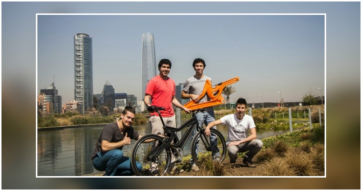 Bicicletas hechas de plástico reciclado llegarán a la Feria Verde en Santiago de Chile