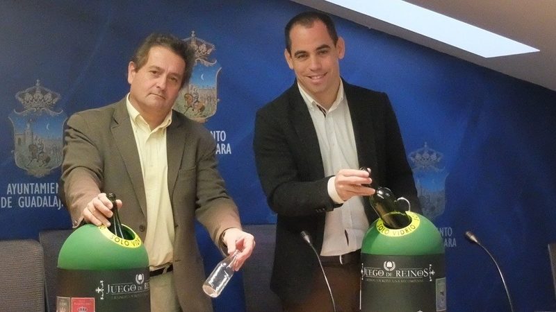 Ecovidrio y el Ayuntamiento de Guadalajara presentan la campaña "Juego de Reinos"