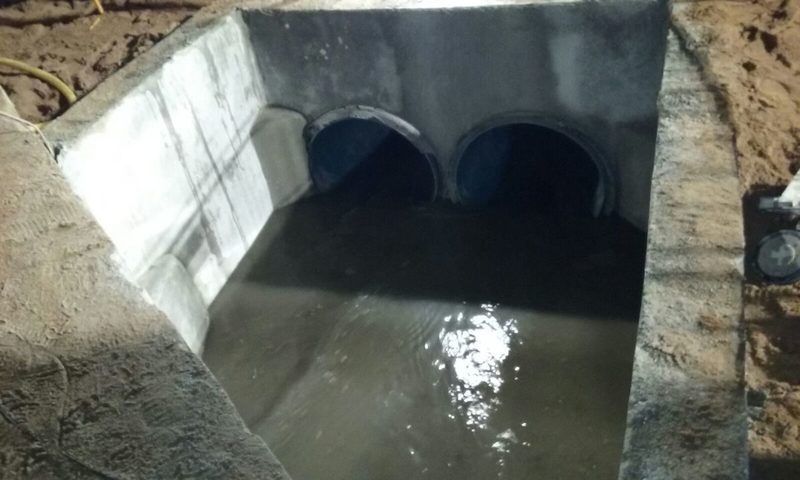 Finalizan las obras de reparación del colector de Levante