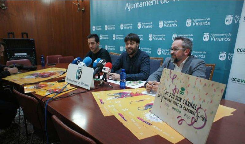 Se fomentará el reciclaje de vidrio en Vinaròs durante el Carnaval