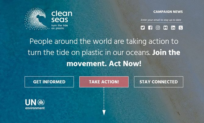 #MaresLimpios, campaña de la ONU por unos océanos limpios de plásticos