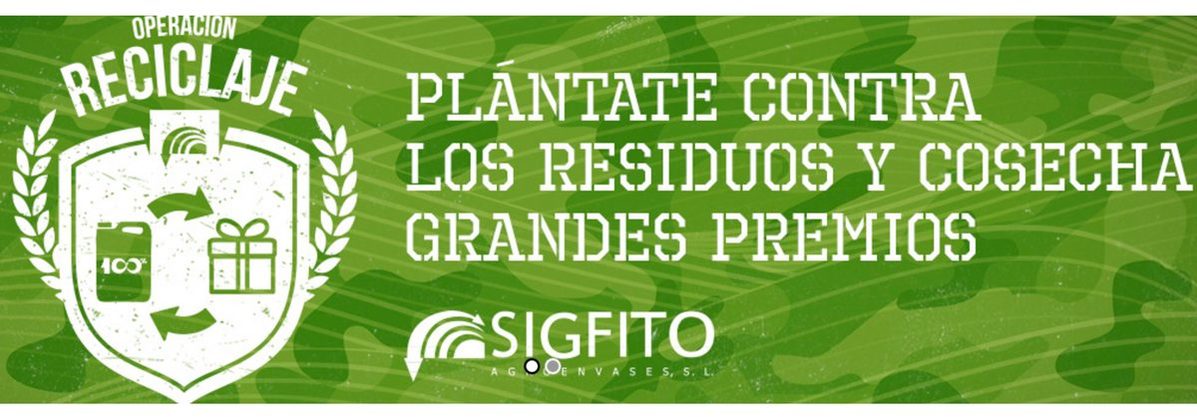 "Operación Reciclaje", campaña de recogida de envases agrarios