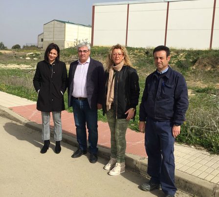 La Diputación construirá en Lopera un punto de acopio para el tratamiento de residuos de la construcción 