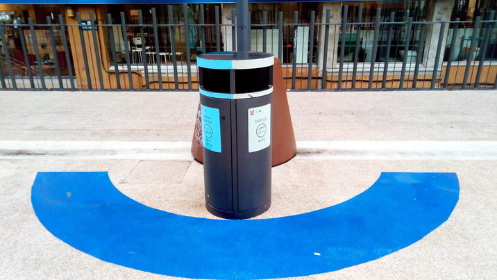 Papeleras selectivas en Eibar