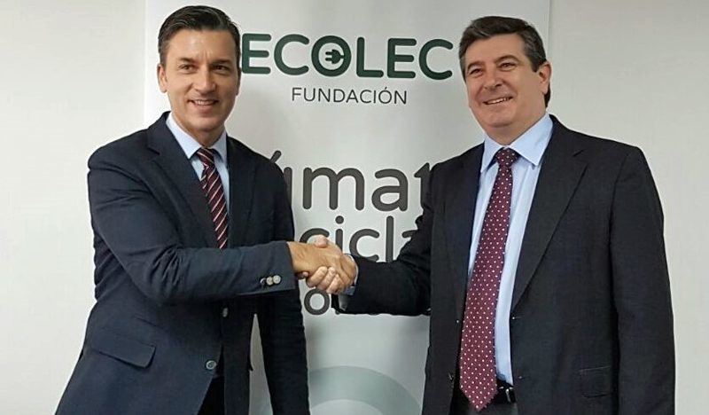 Convenio de colaboración para impulsar la recogida de RAEES