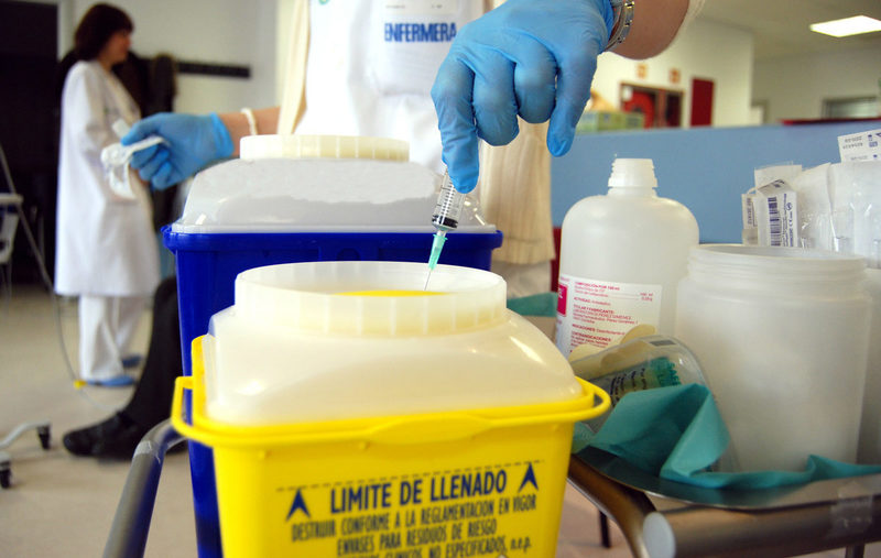 Los residuos sanitarios salen a concurso tras cerrar Reyval