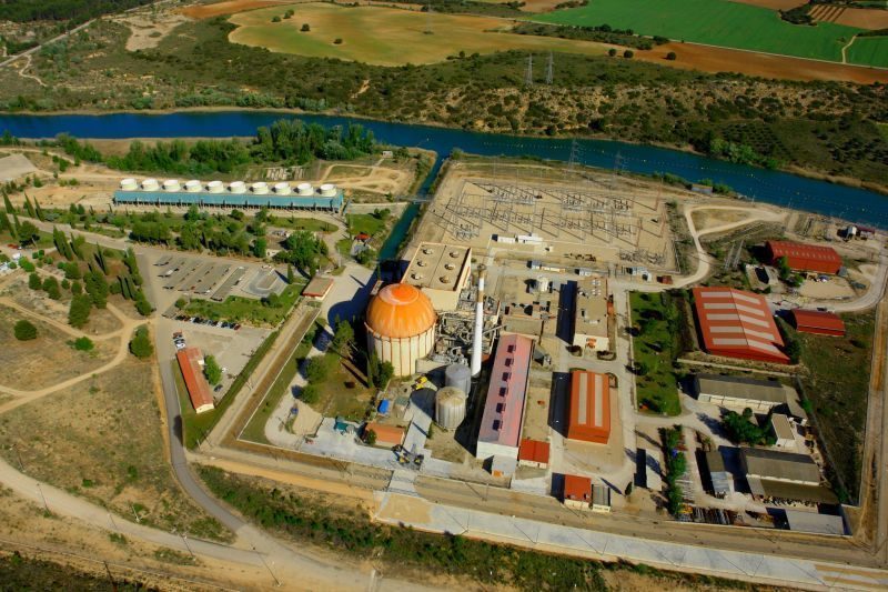 Simulacro de incendio en el ATI de la central nuclear de Zorita