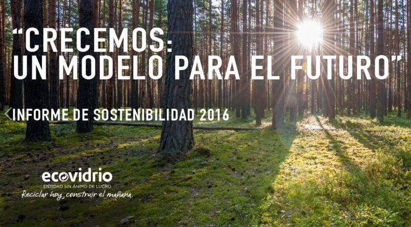 Ecovidrio presenta su informe de sostenibilidad 2016