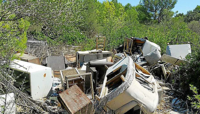 Mallorca: el Seprona se queja de la cantidad de residuos abandonados en el campo