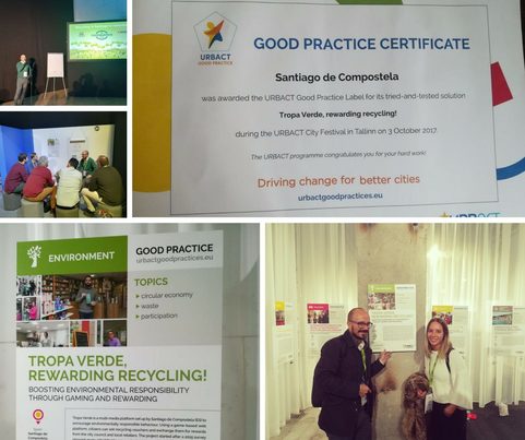 Tropa Verde recibe el premio de "Buenas Prácticas-Mejores Ciudades" en Estonia