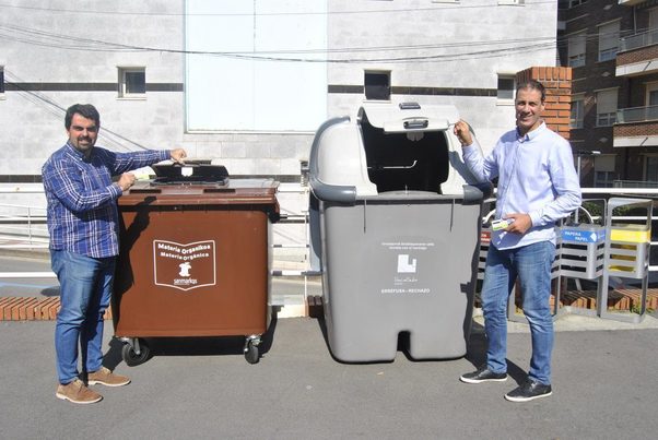 Cerradura electrónica y apertura limitada en los contenedores de rechazo de Urnieta para fomentar el reciclaje