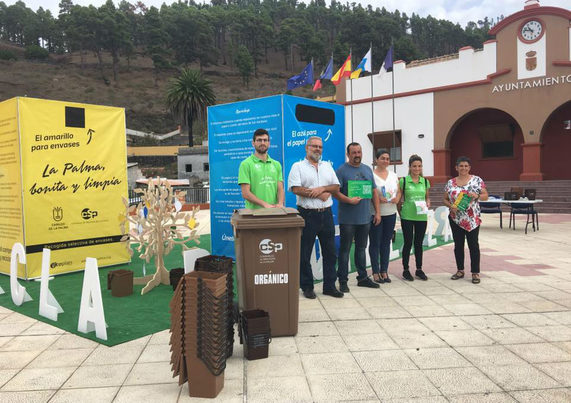 Fuencaliente, tercer municipio de La Palma que comienza la recogida de residuos orgánicos