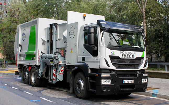 Urbaser presentó el primer camión 100% eléctrico de recogida de residuos urbanos