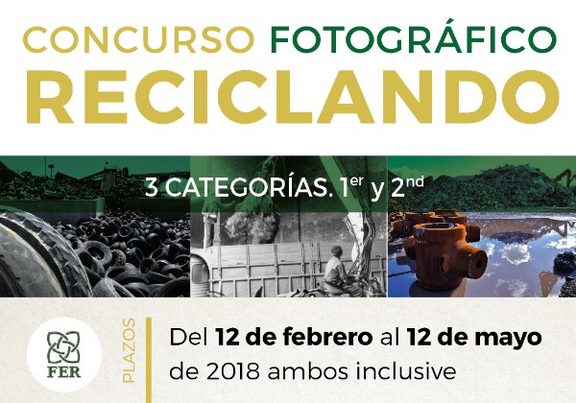 Concurso de fotografía de FER para celebrar el Día Internacional del Reciclaje