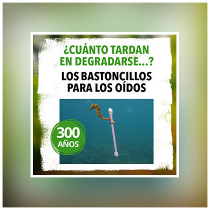 Alpederete lanza una campaña para concienciar sobre los riesgos de usar objetos no biodegradables