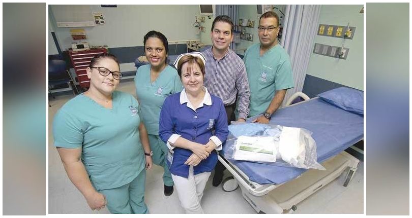 Un hospital de Costa Rica, pionero en reciclar ropa quirúrgica