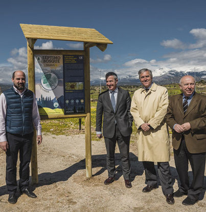 SIGAUS planta más de 1.000 árboles en Colmenar Viejo (Madrid), en su séptimo bosque 