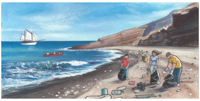 Una campaña recoge la caracterización de los residuos submarinos en Murcia