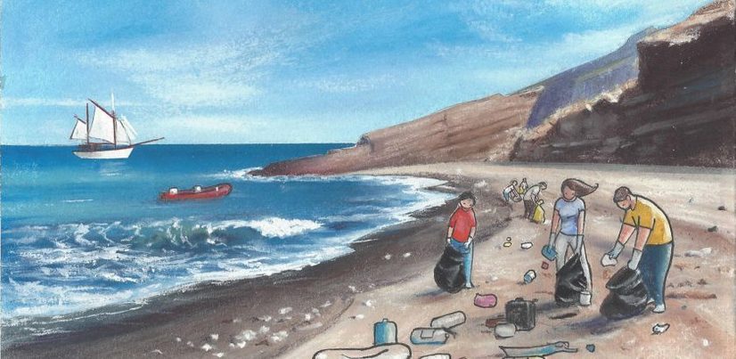 Una campaña recoge la caracterización de los residuos submarinos en Murcia  