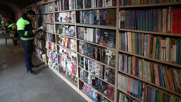 La biblioteca turca que surgió de la basura 