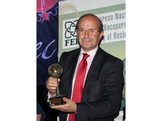 FER concede a Daniel Calleja  el premio ‘Madre Tierra"