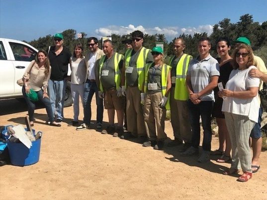 Recogen cerca de 3.000 kilos de residuos en Formentera