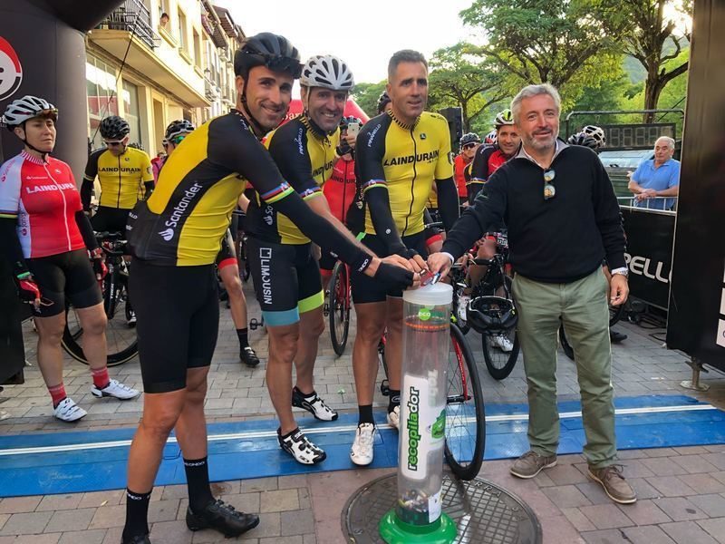 La Vuelta y otros eventos deportivos promueven el reciclaje de pilas con la colaboración de Ecopilas