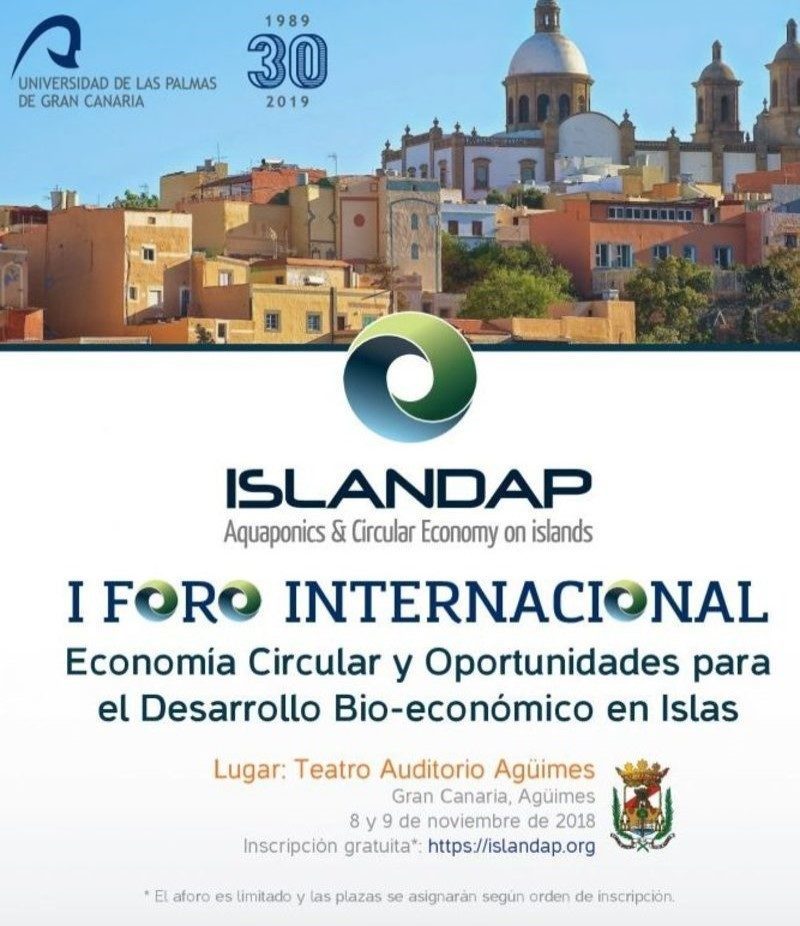 Canarias acoge el I Foro Internacional en Economía Circular y Oportunidades para el Desarrollo Bio-económico en Islas