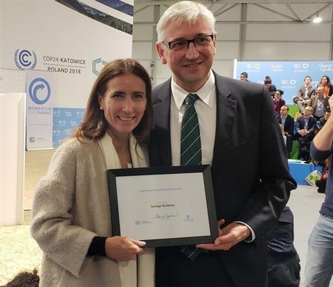Premio para Grupo Suez en la COP24 por transformar en biofactorías tres plantas de tratamiento de agua en Chile