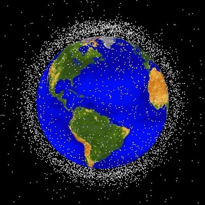 La basura espacial sigue creciendo y supera los 19.000 trozos de desechos en órbita