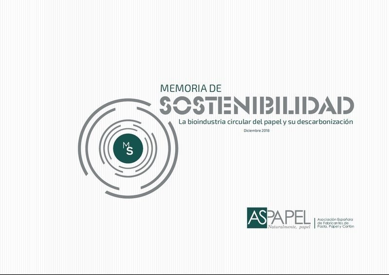 Quinta edición trienal de la Memoria de Sostenibilidad del Papel