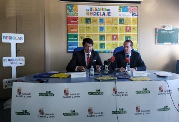 Castilla y León registra datos "históricos" de crecimiento en materia de reciclaje