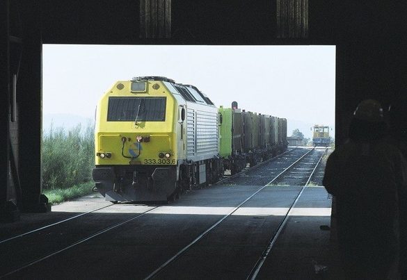 El transporte de residuos por ferrocarril alcanzó en Sogama el 58,5% el pasado mes de noviembre