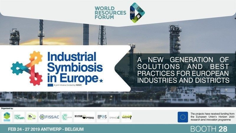 "Industrial Symbiosis in Europe", evento internacional en Amberes el 25 y 26 de febrero