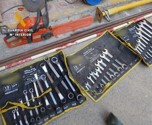 Dos detenidos por sustraer efectos de un centro gestor de residuos de Villarrobledo (Albacete)