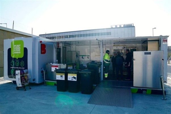 Barcelona abre un nuevo Punto Verde autosuficiente en el barrio de Sarrià Vell