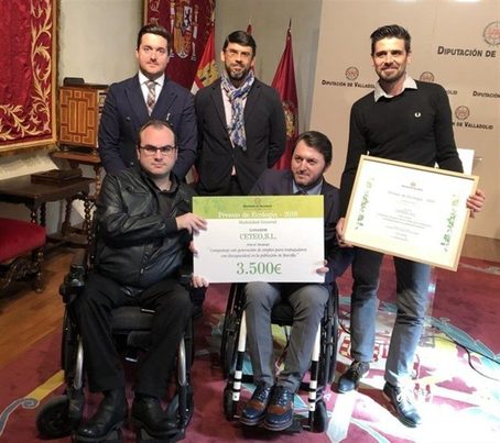 Aspaym y Asociación Juvenil Oliduero, Premios de Ecología 2018 de la Diputación de Valladolid