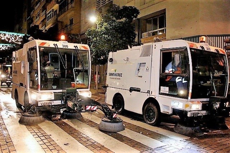 Recogidas más de 210 toneladas de residuos en el Carnaval de Santa Cruz de Tenerife