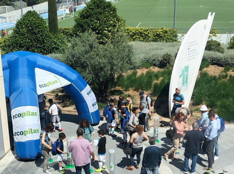 Ecopilas inaugura su campaña de recogida estival en eventos deportivos con 710 kilos de pilas reciclados