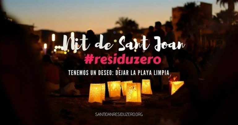 Promocionan una noche de San Juan sin residuos en Palma de Mallorca 