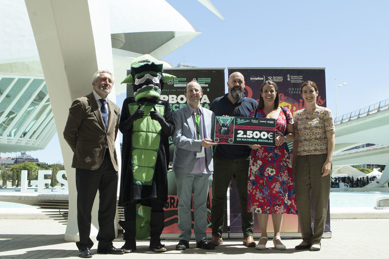 La campaña Berto Zampapilas recoge más de 23.600 kilos de pilas en la Comunitat Valenciana