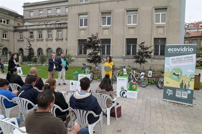 Casi 26 toneladas de vidrio recogidas en la noche de San Juan en A Coruña