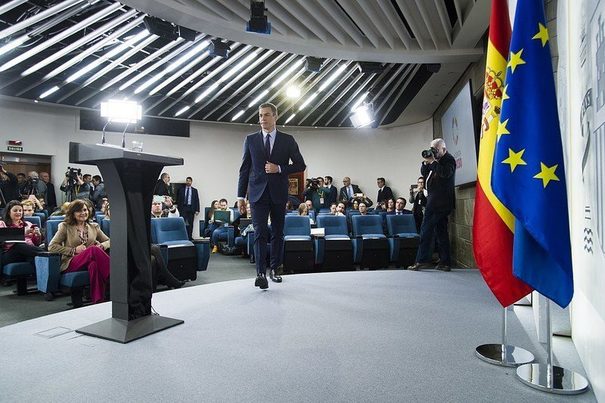 Pedro Sánchez se compromete a situar la transición ecológica "en primera línea" del nuevo Gobierno 