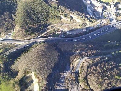 El Gobierno Vasco afirma que se detectaron "aspectos a subsanar" en la última inspección del vertedero de Zaldibar que se derrumbó sobre la AP-8