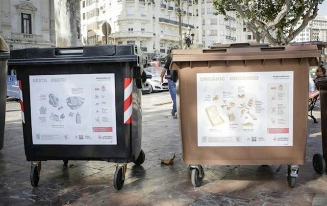 La recogida de residuos orgánicos sube de 3.300 a 12.000 toneladas en un año en Valencia