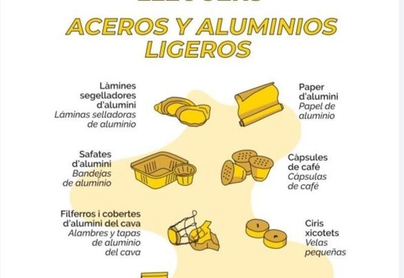 Valencia será pionera en el reciclaje de alumnio y acero ligero en el contenedor amarillo