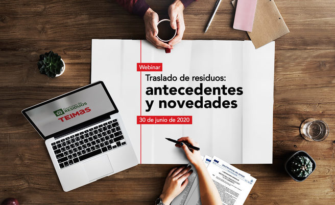 Abierta la inscripción al webinar #TrasladoDeResiduos