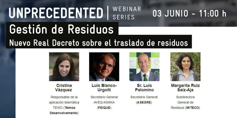 Las novedades del RD de traslado de residuos, presentadas en UNPRECEDENTED