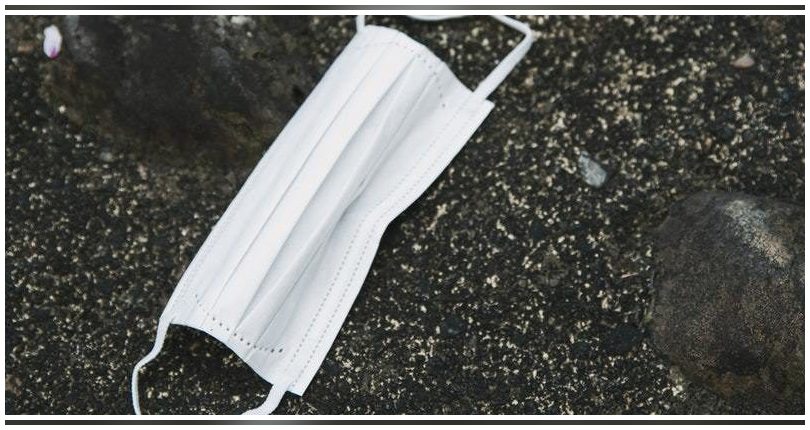 El coste ambiental de la COVID-19: las mascarillas abandonadas en espacios públicos aumentan un 300%