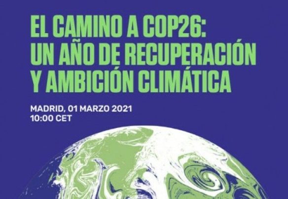 Evento online para presentar las prioridades de la COP26 (1 de marzo)